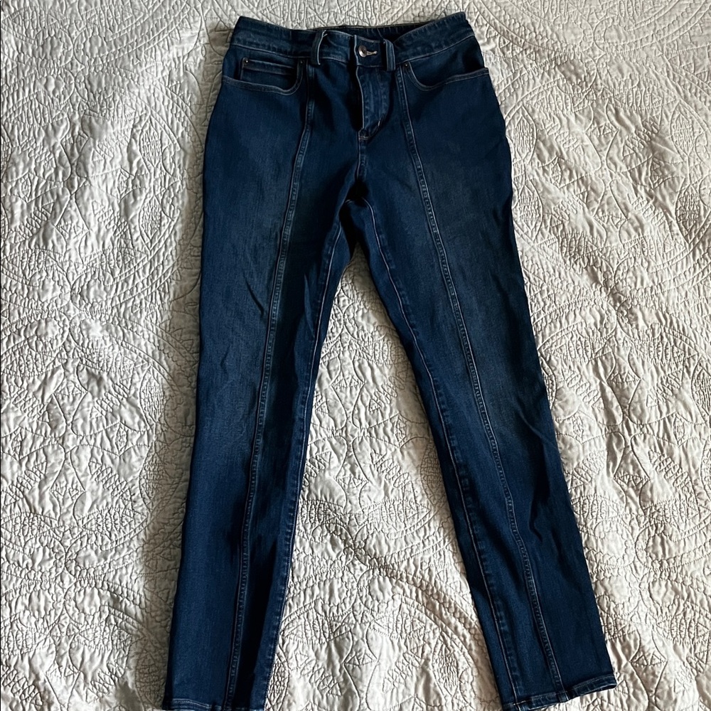 Duluth Trading Co Dark Blue Skinny Jeans
